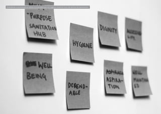 Desenvolvimento, Impacto & VocêMENTAS PRÁTICAS PARA ESTIMULAR & APOIAR INOVAÇÃO SOCIAL
Desenvolvimento, Impacto & Você FERRAMENTAS PRÁTICAS PARA ESTIMULAR & APOIAR INOVAÇÃO SOCIAL
Desenvolvimento, Impacto & VocêMENTAS PRÁTICAS PARA ESTIMULAR & APOIAR INOVAÇÃO SOCIAL
Desenvolvimento, Impacto & Você FERRAMENTAS PRÁTICAS PARA ESTIMULAR & APOIAR INOVAÇÃO SOCIAL
Entendendo e priorizando os valores incorporados por um negócio social em torno de serviços de saneamento.
 