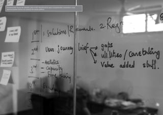 Desenvolvimento, Impacto & VocêMENTAS PRÁTICAS PARA ESTIMULAR & APOIAR INOVAÇÃO SOCIAL
Desenvolvimento, Impacto & Você FERRAMENTAS PRÁTICAS PARA ESTIMULAR & APOIAR INOVAÇÃO SOCIAL
Desenvolvimento, Impacto & VocêMENTAS PRÁTICAS PARA ESTIMULAR & APOIAR INOVAÇÃO SOCIAL
Desenvolvimento, Impacto & Você FERRAMENTAS PRÁTICAS PARA ESTIMULAR & APOIAR INOVAÇÃO SOCIAL
Construindo fluxos de trabalho para multi-beneficiários para compreender conexões e criar
oportunidades dentro do sistema de saúde pública.
 