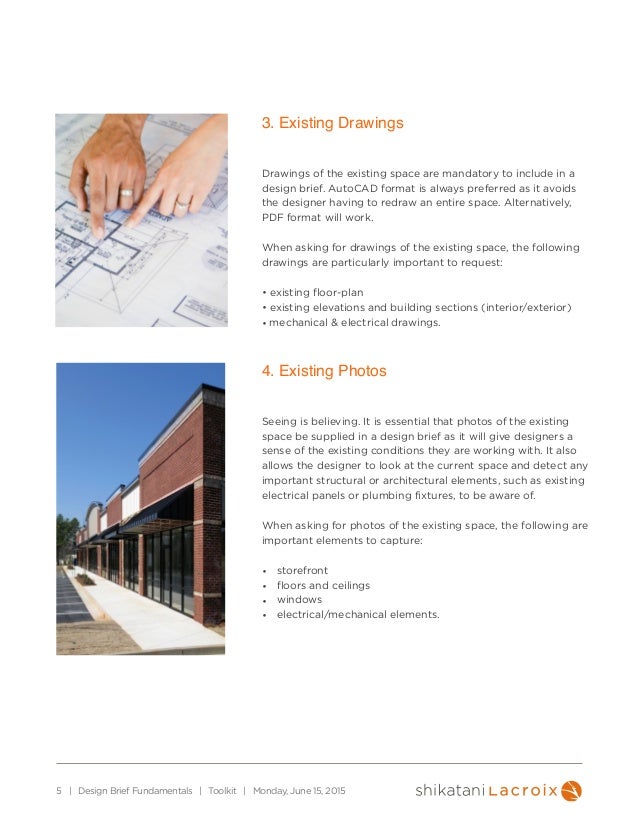 Architecture Design Brief design brief fundamentals Architecture Design Brief design brief fundamentals