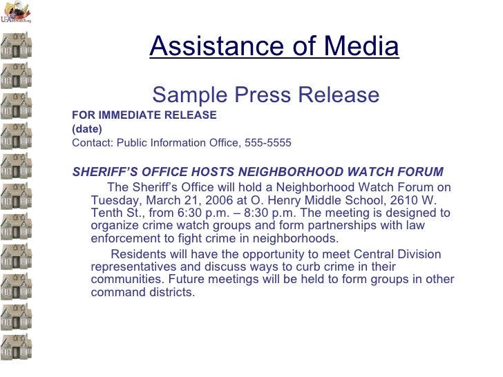 neighborhood watch toolkit training presentation neighborhood watch flyer sample