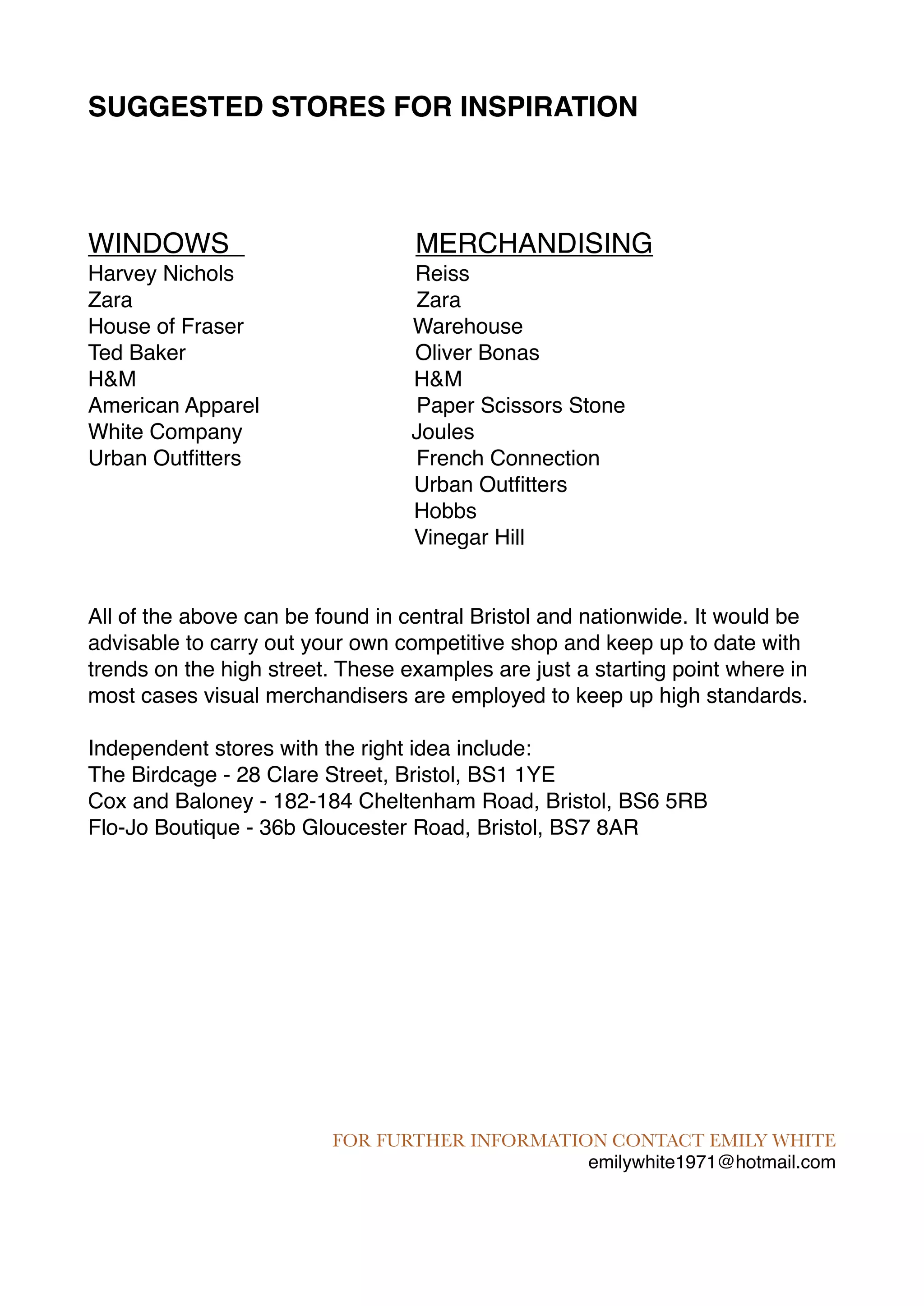 Toolkit visual merchandising | PDF