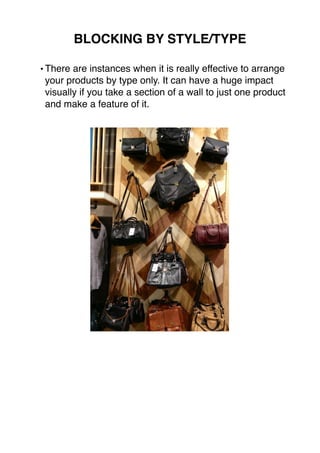 Toolkit visual merchandising