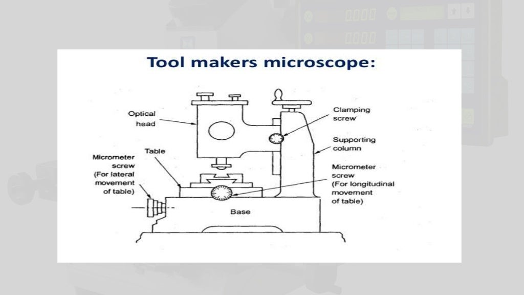 Tool maker microscope