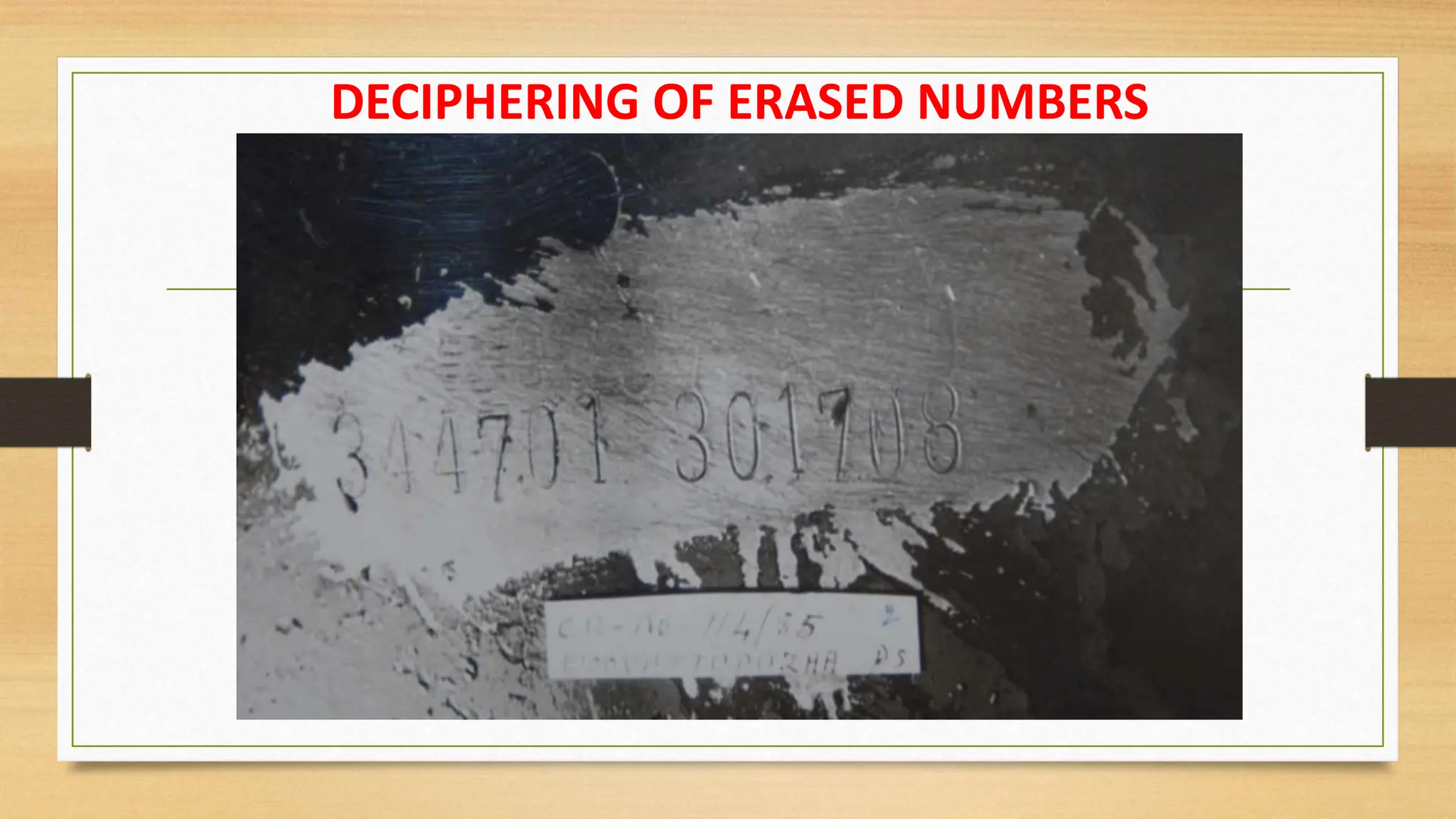 Forensic Importance of Tool marks. pptx. | PPTX