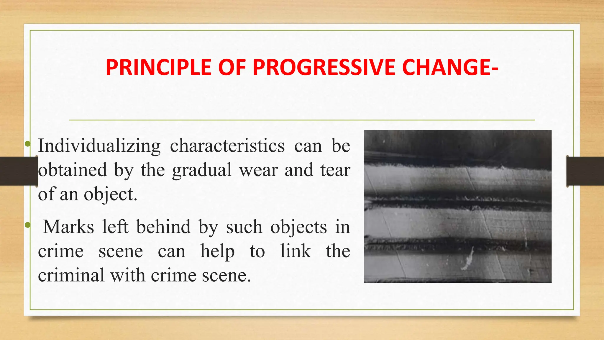 Forensic Importance of Tool marks. pptx. | PPTX