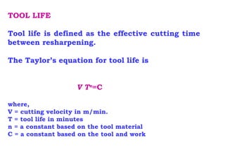 Tool material | PPT