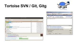 Tortoise SVN / Git, Gitg
 