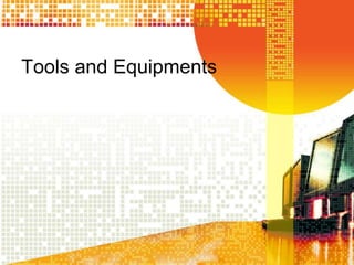 Tools for Computer Hardware and Servicing | PPTX