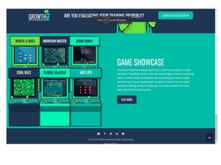 mLevel-Includes templates for creating games.
30 Day free trial, lots of different game
types and activities.
Designed for...