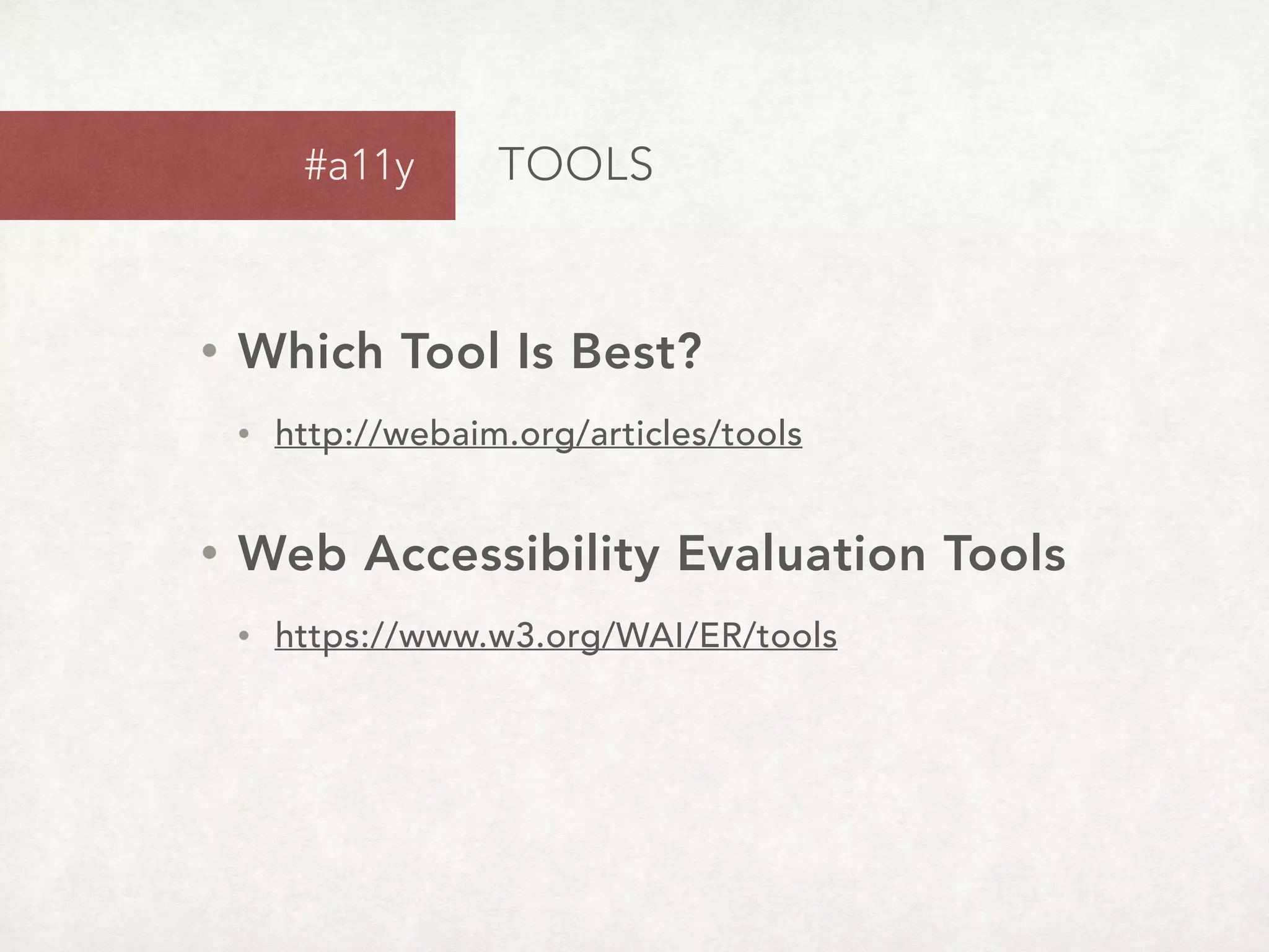 BROWSER TOOLS#a11y
 