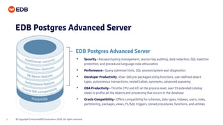EDB Database Servers and Tools | PPT