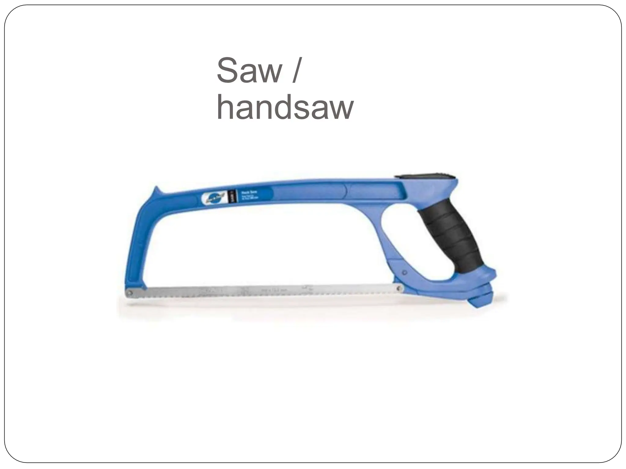 Various Types of Hand Tools used by Engineers | PPTX