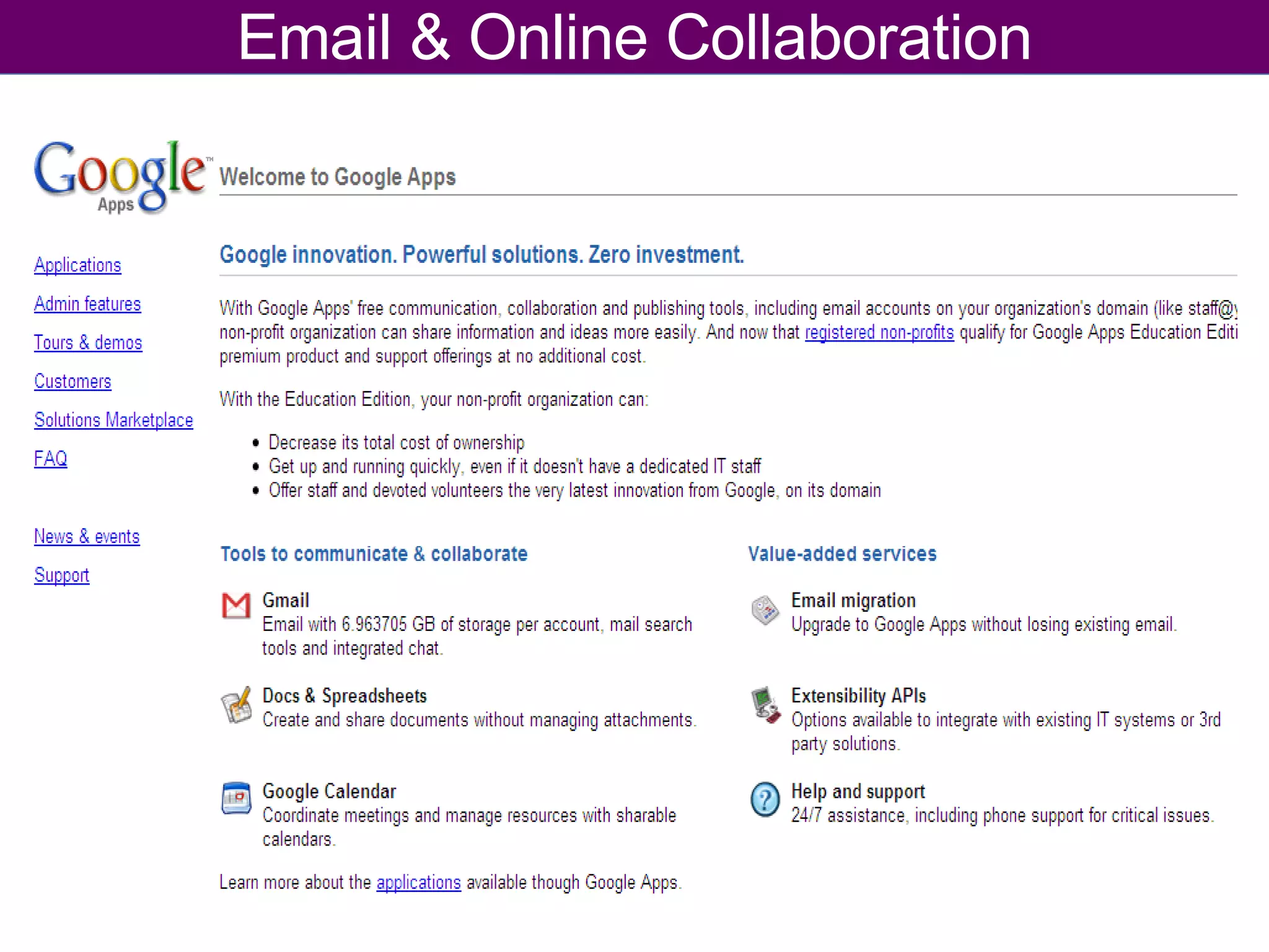 Email & Online Collaboration 