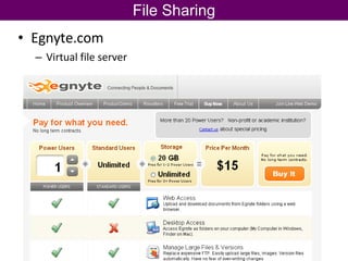 Egnyte.com Virtual file server File Sharing 