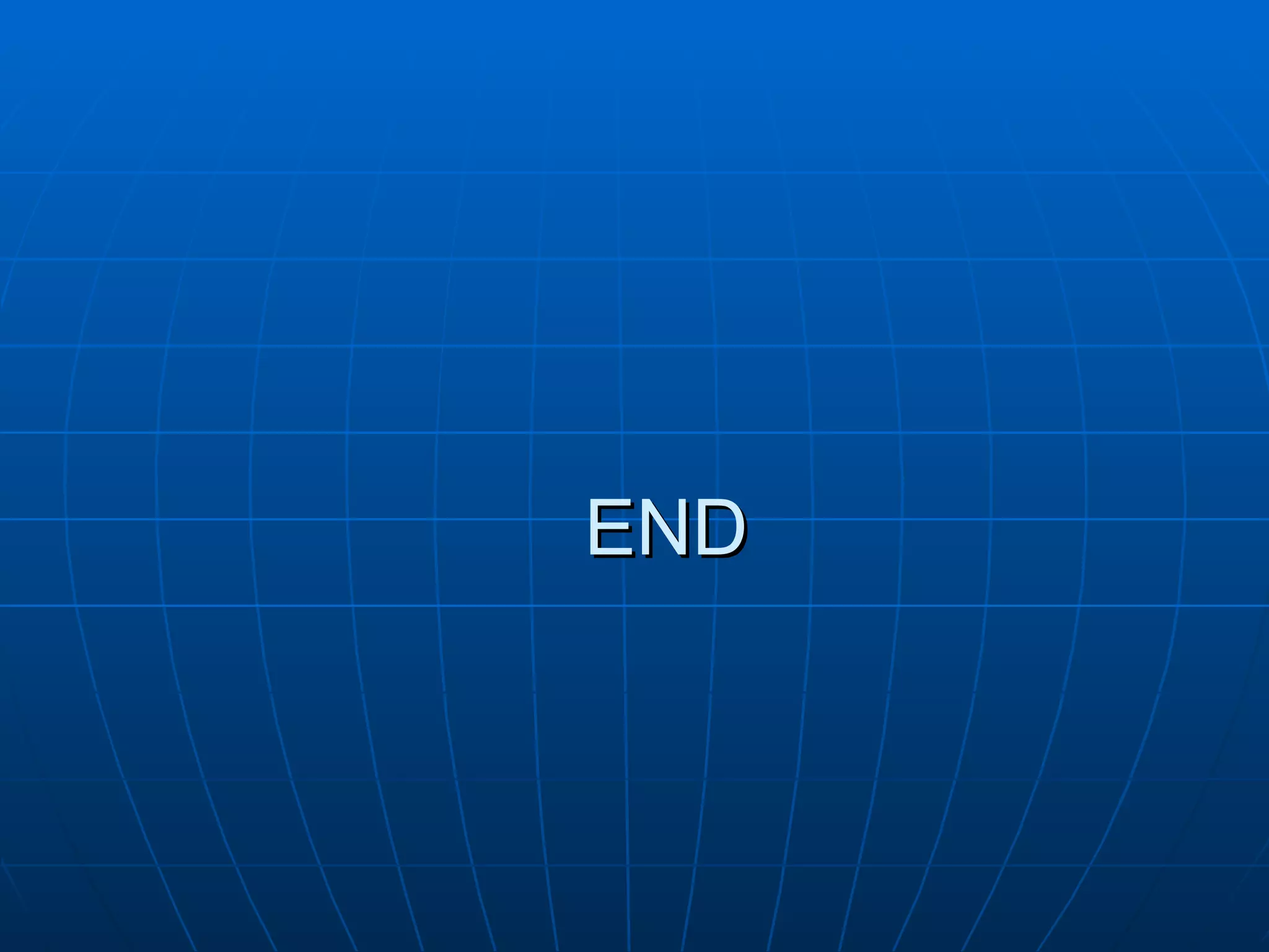 END
 