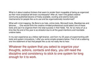 Tools 4 Creative Business People