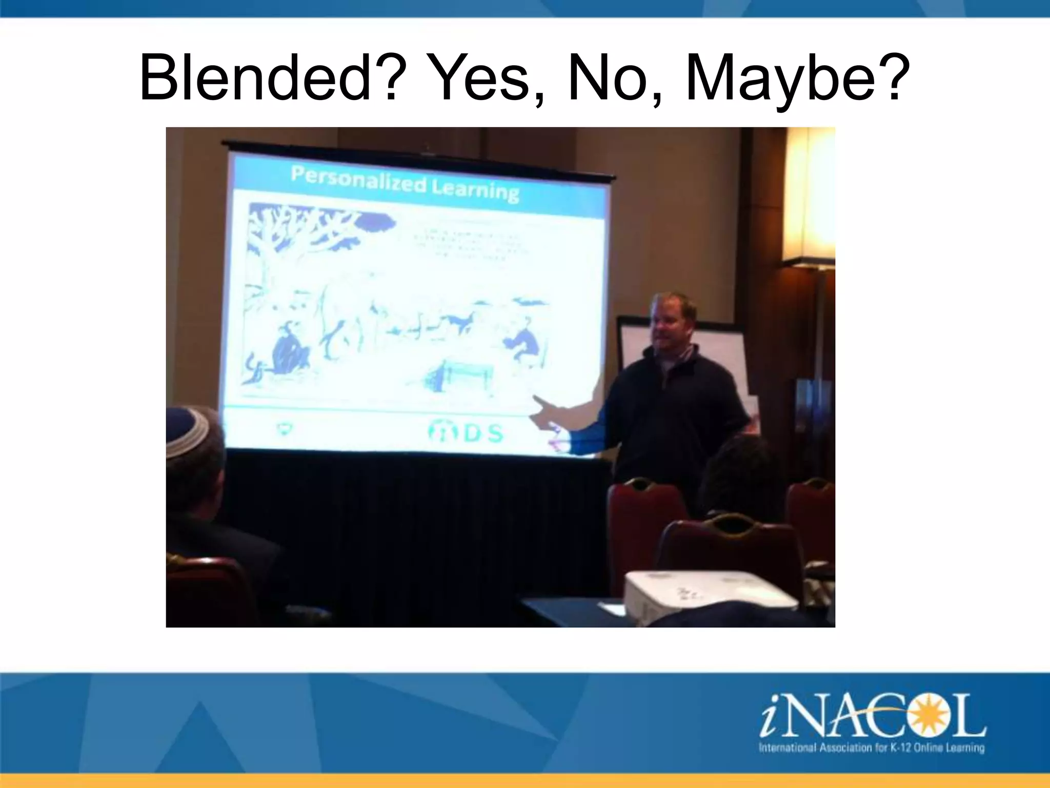 Blended? Yes, No, Maybe?

 