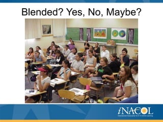 Blended? Yes, No, Maybe?

 