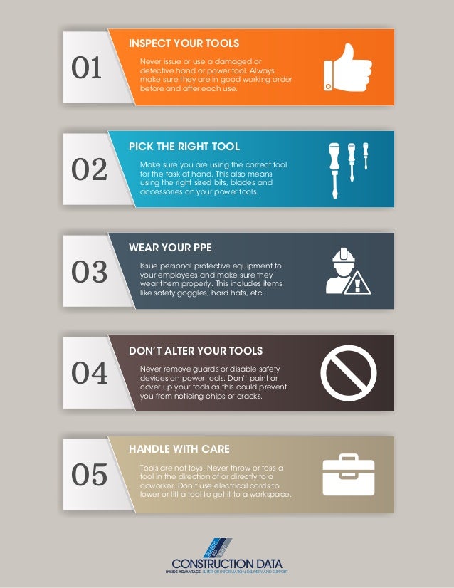 10 Safety Tips for Working with Hand and Power Tools