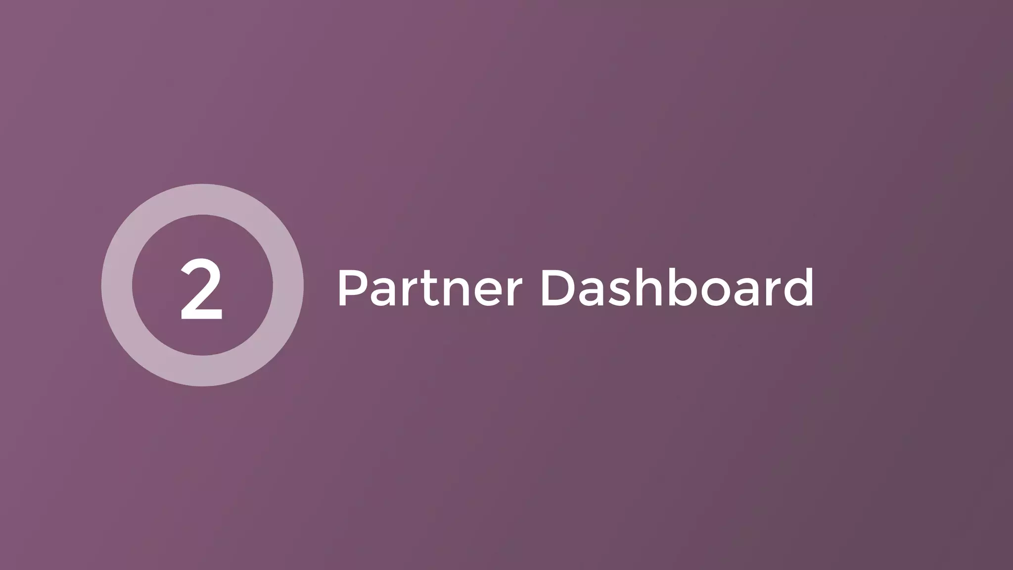 Partner Dashboard2
 