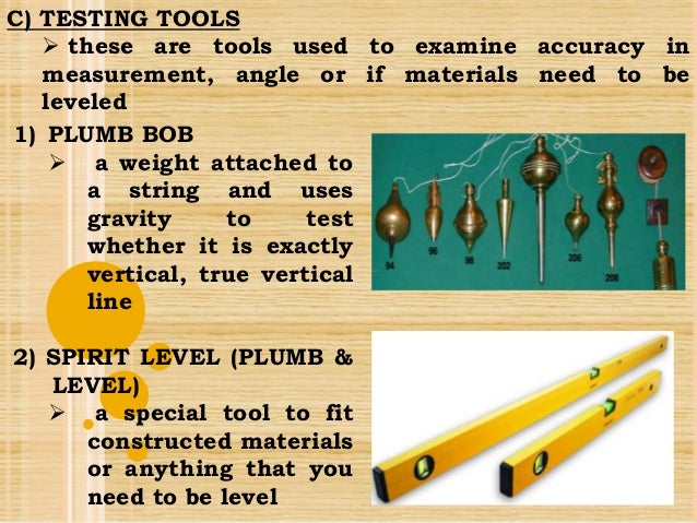 level tool uses