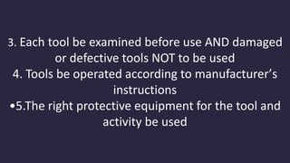 Tools and equipment in computer hardware servicing | PPTX