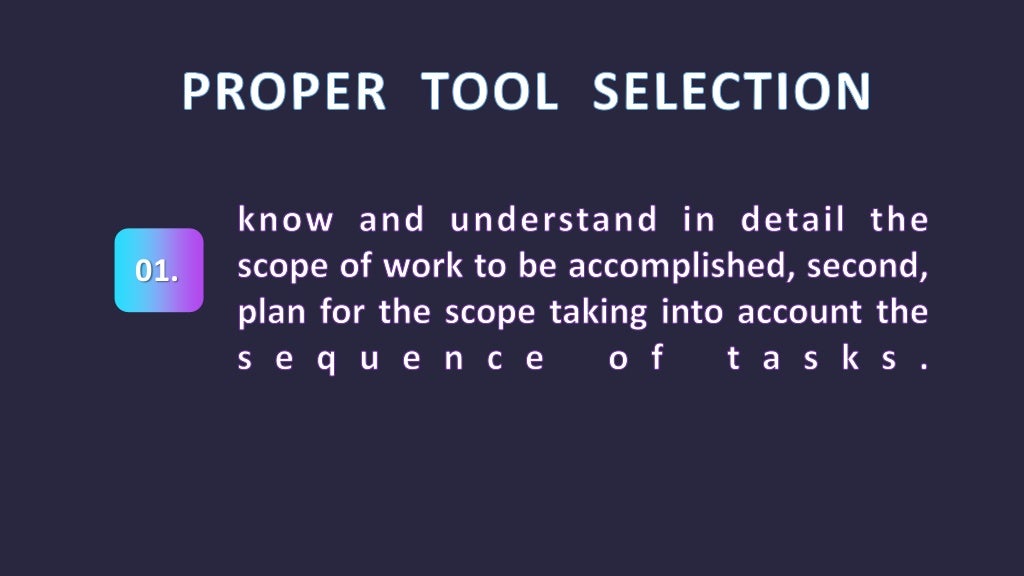 Tools and equipment in computer hardware servicing