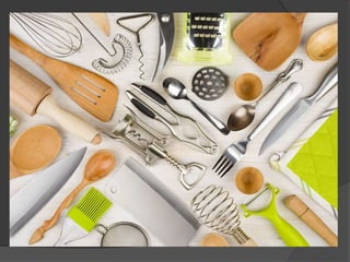 Tools and equipment  used in cooking