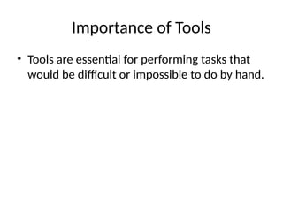 Tools Involved Tools_and_Equipment_In_Depth_Looking_At_Various_Tools_Their_Types_And ...