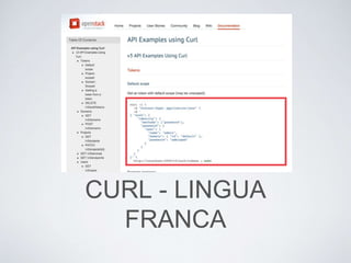 CURL - LINGUA
FRANCA
 