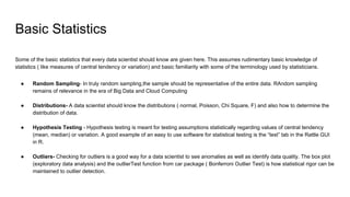 Tools and techniques for data science | PDF