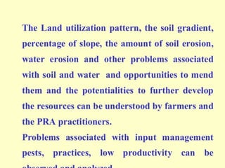 Tools and techniques of participatory rural appraisal By Mr Allah Dad ...