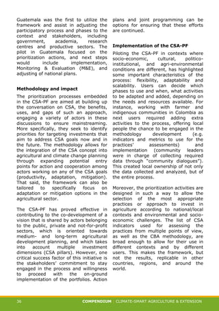 Tools for climate smart agriculture | PDF