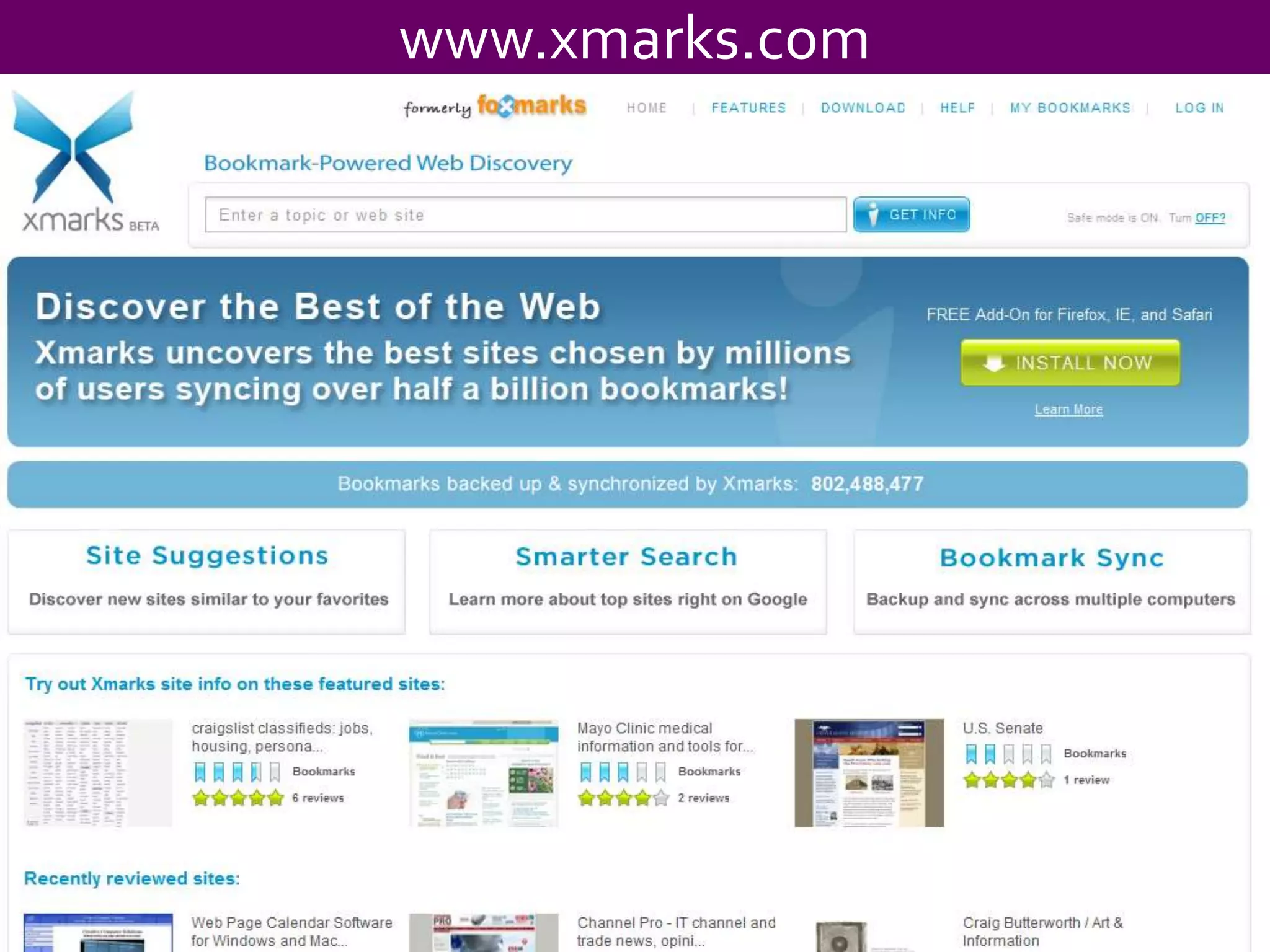 www.xmarks.com