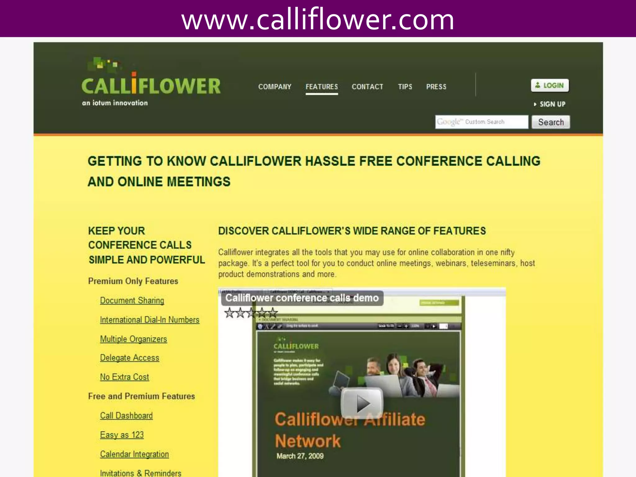 www.calliflower.com