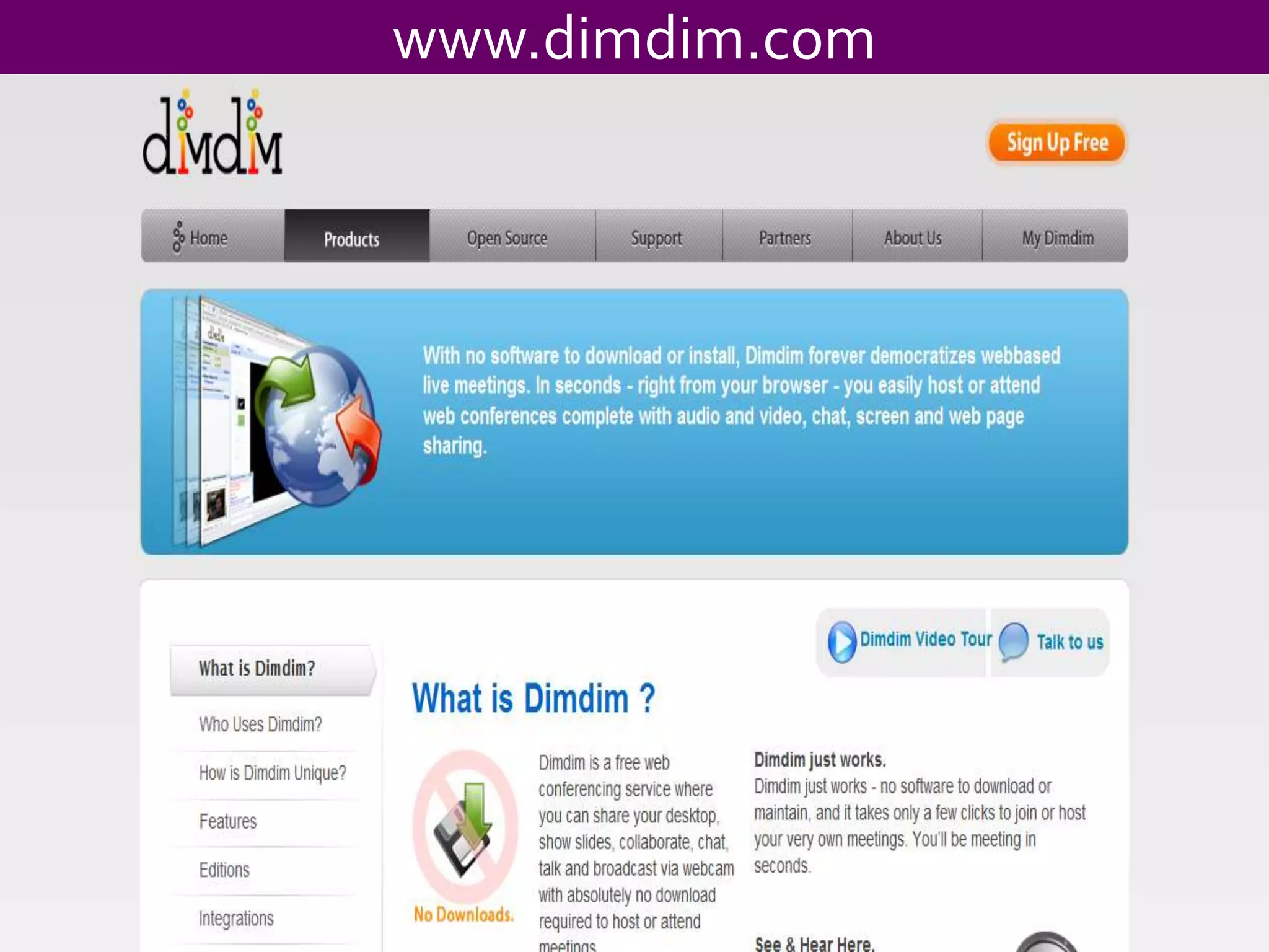 www.dimdim.com