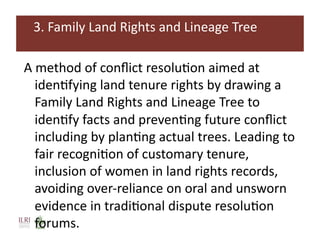 Tools for improving pastoral women’s access to land and resources