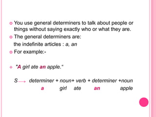 Something Definite Example Tools for analysis | PPTX
