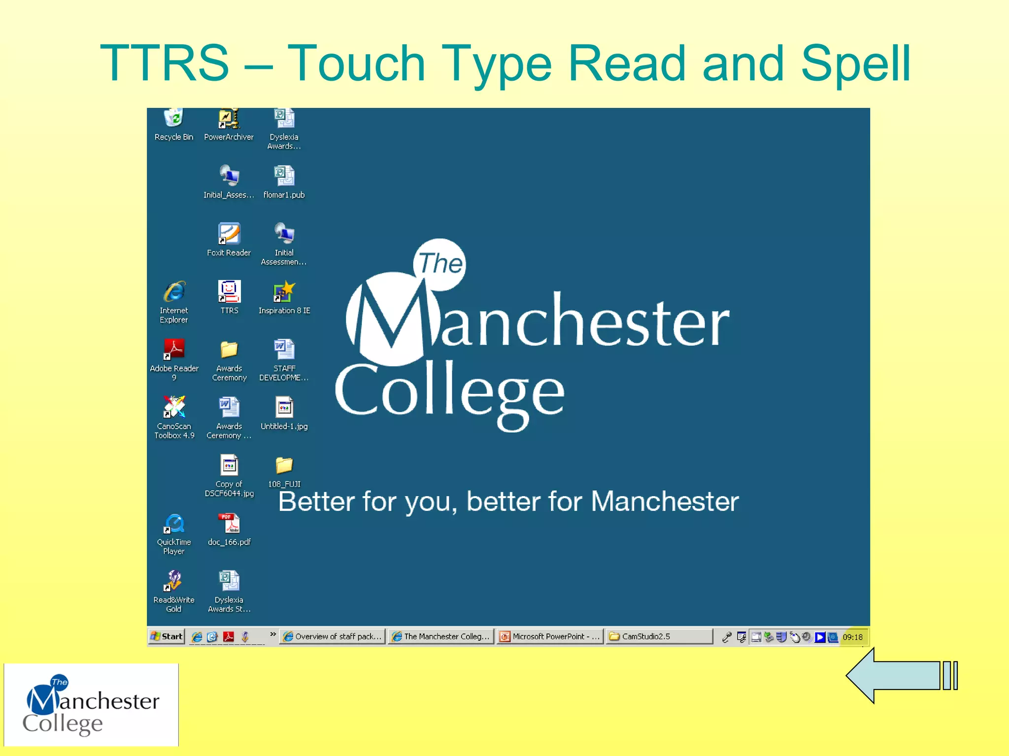 TTRS – Touch Type Read and Spell
 