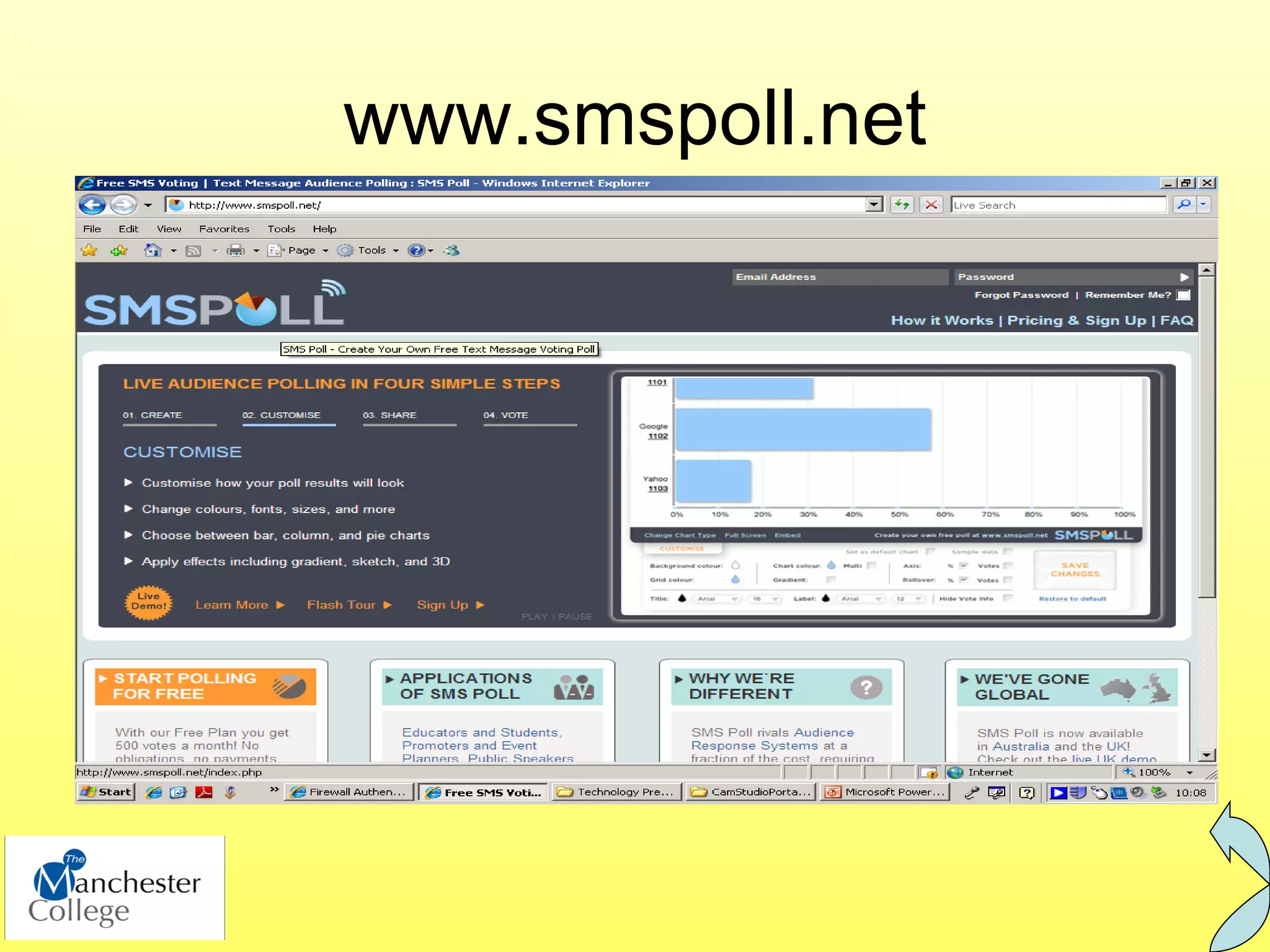 www.smspoll.net
 