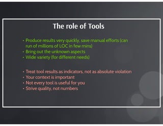 Tools for Identifying and Addressing Technical Debt