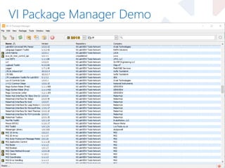 VI Package Manager Demo
 