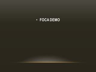 • FOCA DEMO
 