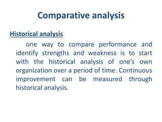 Tools for organisational analysis | PPTX