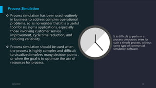 Process Improvement Simulation Tools for process improvement | PPT