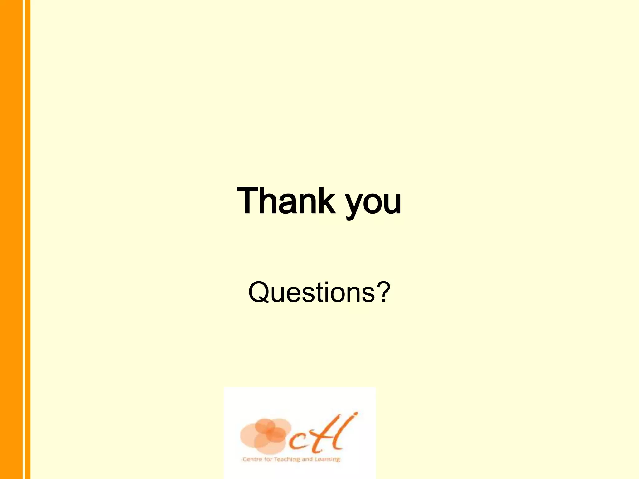 Thank you

Questions?
 