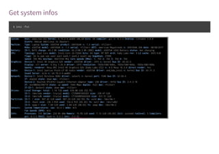 Get system infos
$ inxi -Fxz
 