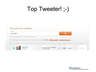 Top Tweeter! ;-) 