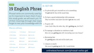 onlineteachersuk.com/phrasal-verbs-get
 