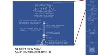 Up Goer Five by XKCD
CC BY NC https://xkcd.com/1133
 